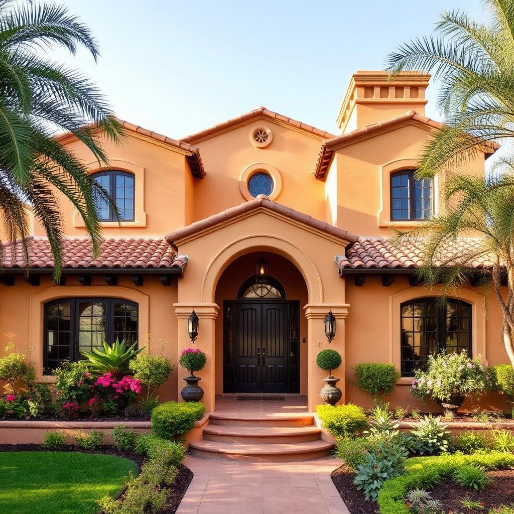 Spanish revival re-stucco — Coronado